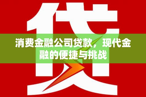 石拐消费金融公司贷款，现代金融的便捷与挑战