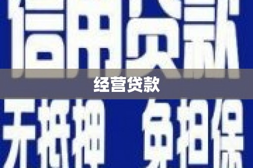 石拐经营贷款