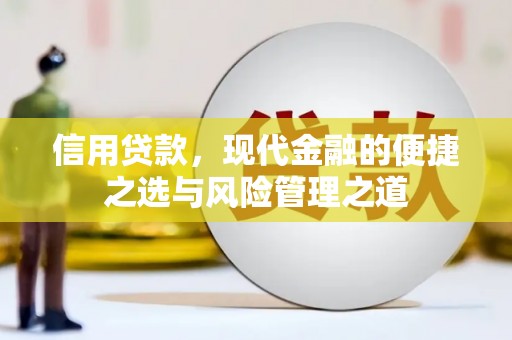 石拐信用贷款，现代金融的便捷之选与风险管理之道