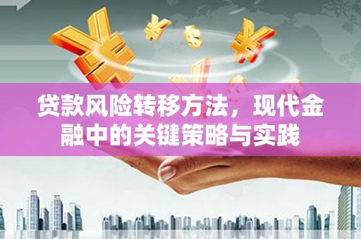 石拐贷款风险转移方法，现代金融中的关键策略与实践