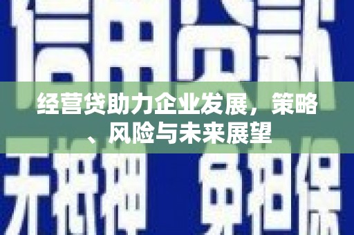 石拐经营贷助力企业发展，策略、风险与未来展望