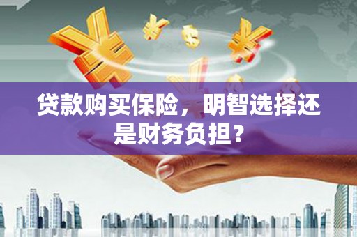 石拐贷款购买保险，明智选择还是财务负担？