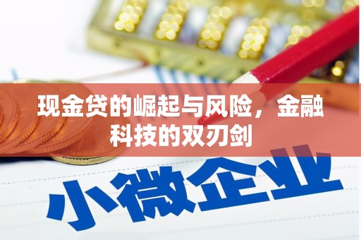 石拐现金贷的崛起与风险，金融科技的双刃剑
