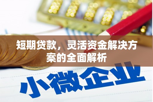 石拐短期贷款，灵活资金解决方案的全面解析