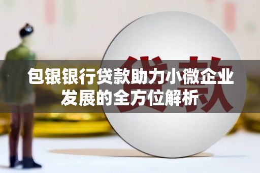 石拐包银银行贷款助力小微企业发展的全方位解析