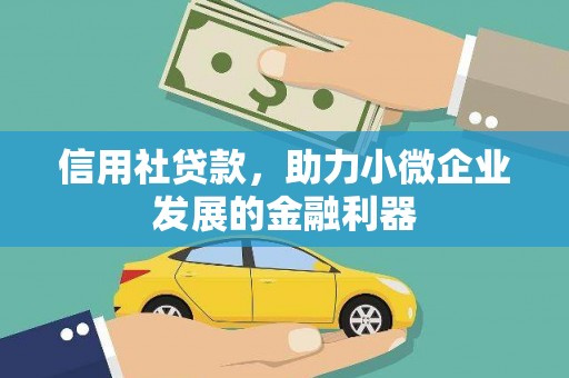 石拐信用社贷款，助力小微企业发展的金融利器