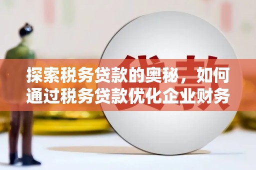 石拐探索税务贷款的奥秘，如何通过税务贷款优化企业财务