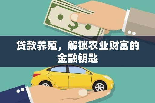 石拐贷款养殖，解锁农业财富的金融钥匙