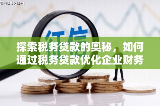 石拐探索税务贷款的奥秘，如何通过税务贷款优化企业财务