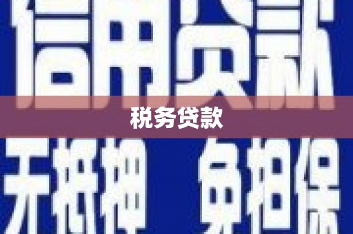 石拐税务贷款