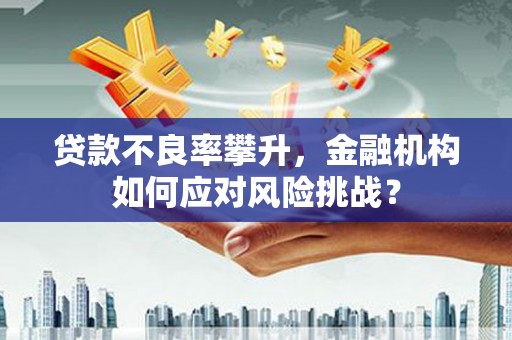 石拐贷款不良率攀升，金融机构如何应对风险挑战？
