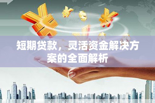 石拐短期贷款，灵活资金解决方案的全面解析